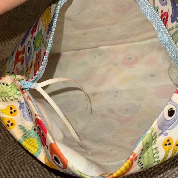 Little Monster Dry Wet Bag Children's Swim Diaper Waterproof Zipper Pouch - Picture 8 of 11